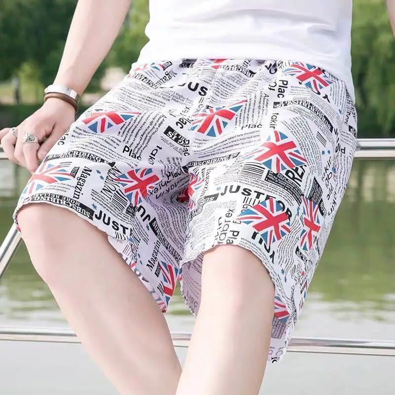 2023 Fashion Breathable Beach Pants Men’s Casual Pants