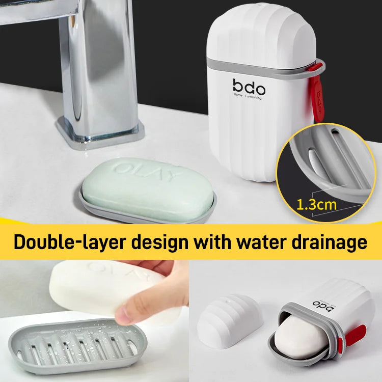 【German Red Dot Award】Travel portable soap case