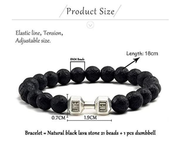 Dumbbell Bracelet