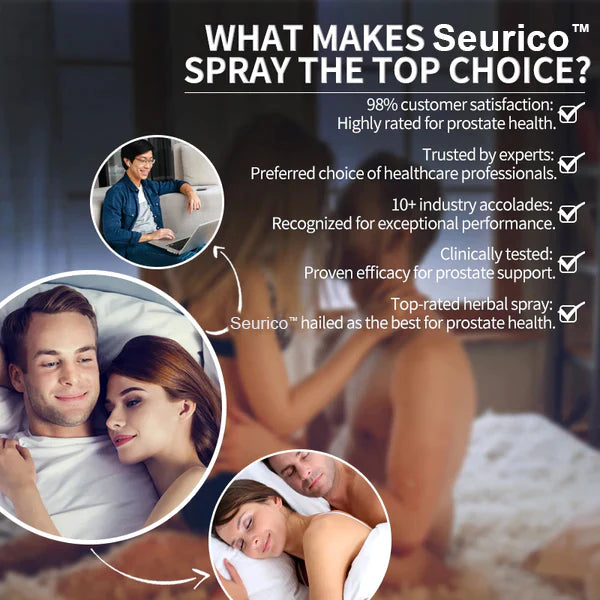 Seurico™ Exclusive Patented Prostate Health Spray - Clinically Proven Effective