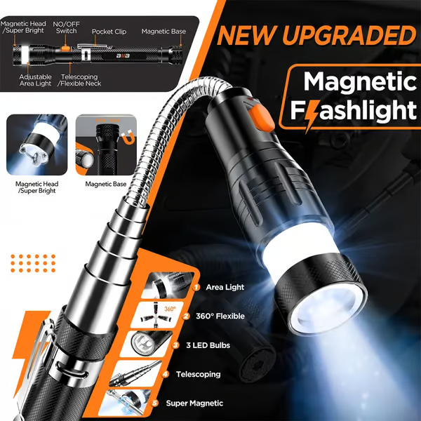 Telescoping Magnetic Pickup Tools