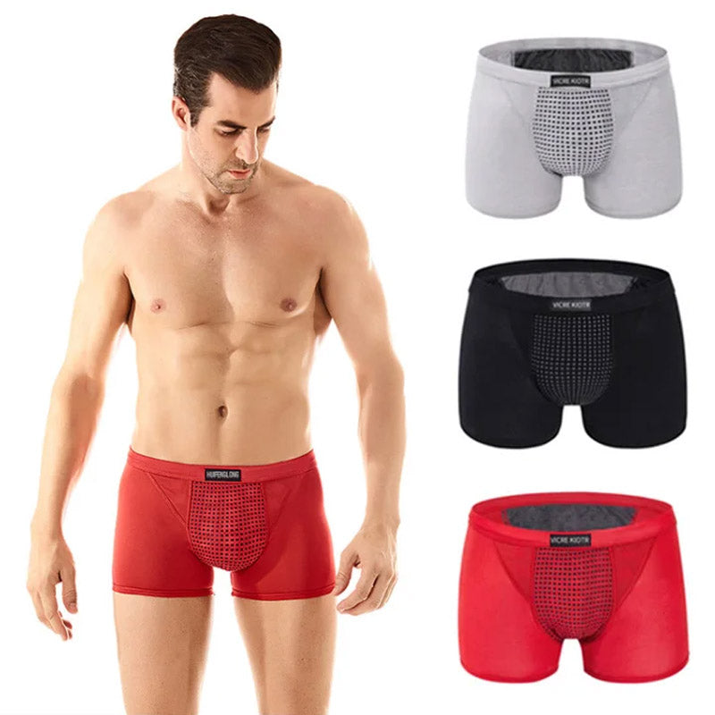 🔥 Promotion 50% OFF🔥 Magnetic Therapy Men’s Underwear【buy 1 free 2】