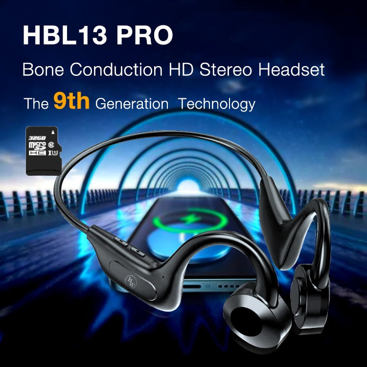 🔥HOT SALE-45%OFF🔥Upgraded model HBL13 Pro bone conduction stereo Bluetooth headset