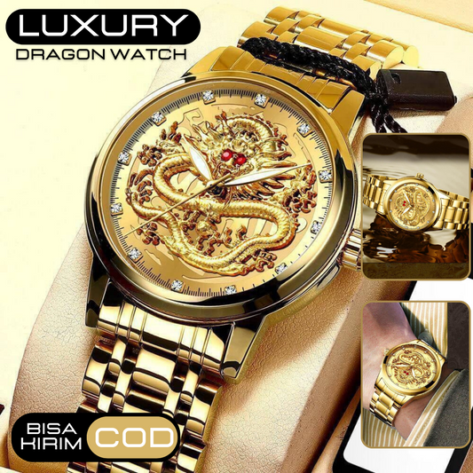 🔥LAST DAY Promotion 70% OFF🔥Fashion gold dragon watch