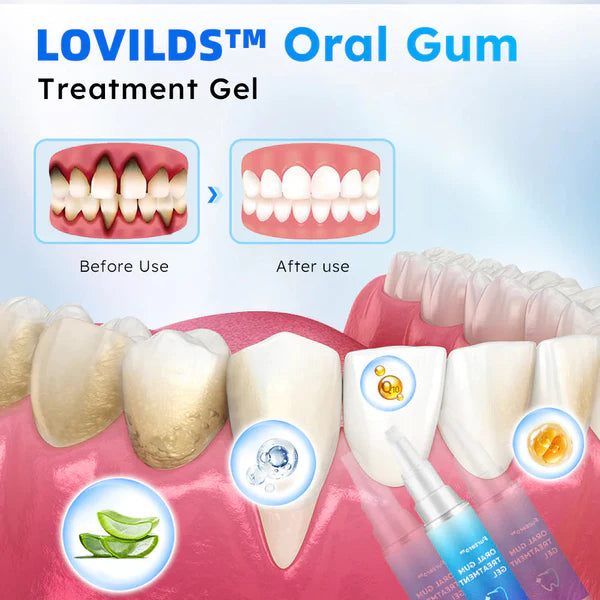 LOVILDS™ Oral Gum Treatment Gel（Limited Time Discount 🔥 Last Day）