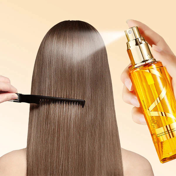 MOISTURIZING STRENGTHENING SILKY HAIR OIL