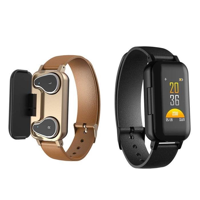 🎁2-In-1 Wireless Bluetooth Headset & Smart Bracelet