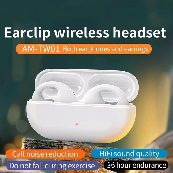 🎁HOT SALE 49% OFF🎁 Wireless Ear Clip Bone Conduction Headphones.