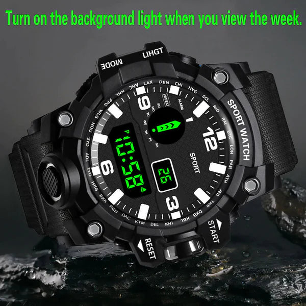 🔥HOT SALE-45%OFF🔥Multifunctional Waterproof Outdoor Sports Watch