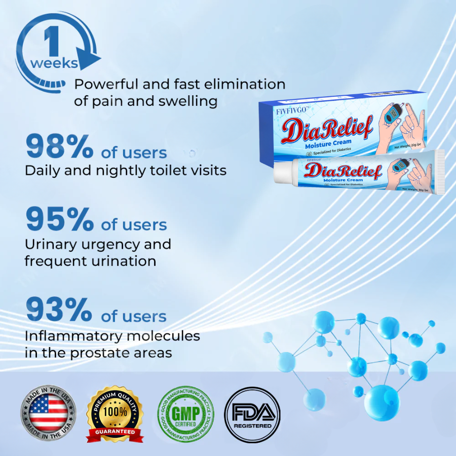 Fivfivgo™ DiaRelief Moisturizer (Specialized for Diabetics)