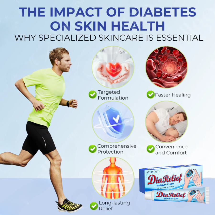 Fivfivgo™ DiaRelief Moisturizer (Specialized for Diabetics)