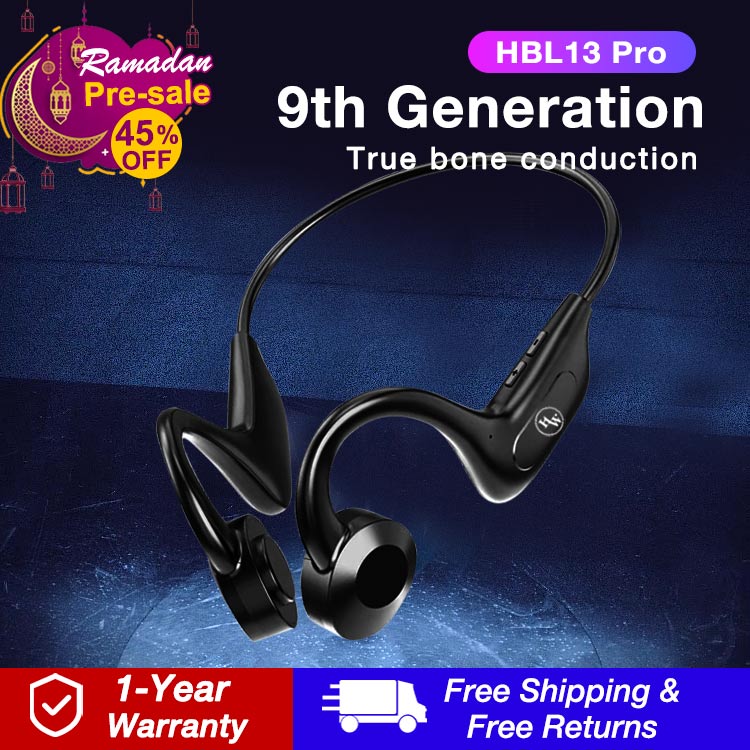 🔥HOT SALE-45%OFF🔥Upgraded model HBL13 Pro bone conduction stereo Bluetooth headset