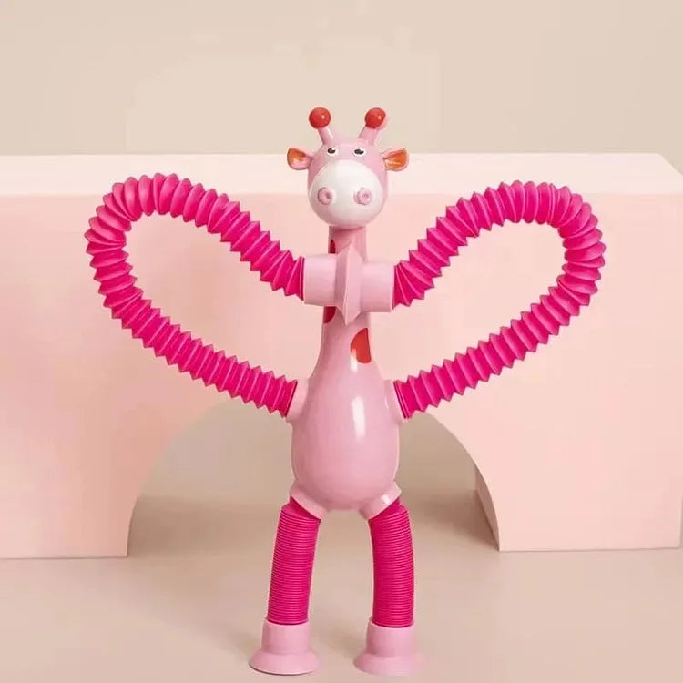 ✨Summer Toys Hot Sale 45% OFF✨- Suction Cup Pop Tube Giraffe Toys