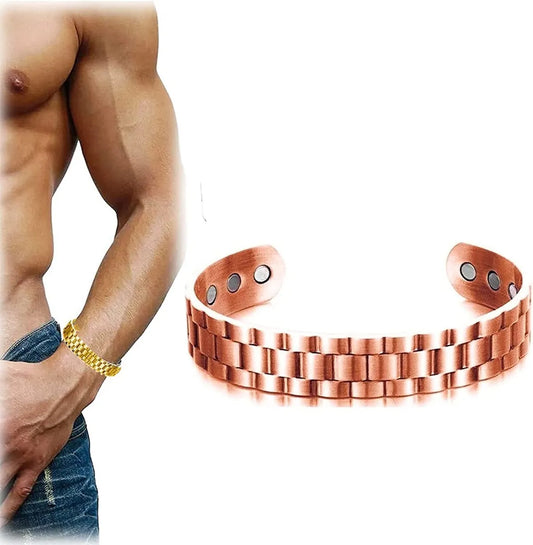 💪Wewersh® Far Infrared Ionizer Copper magnetic therapy bracelet🎁Limited time 80% discount.