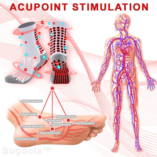 Sugoola™ Far Infrared Titanium Ion Heightening Socks