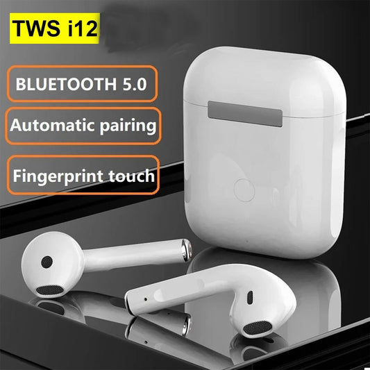 i12 TWS  wireless Bluetooth earbuds-Touch sensor Earbuds