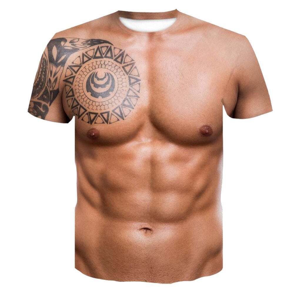 MUSCLE TATTOO All Over Print T-Shirt