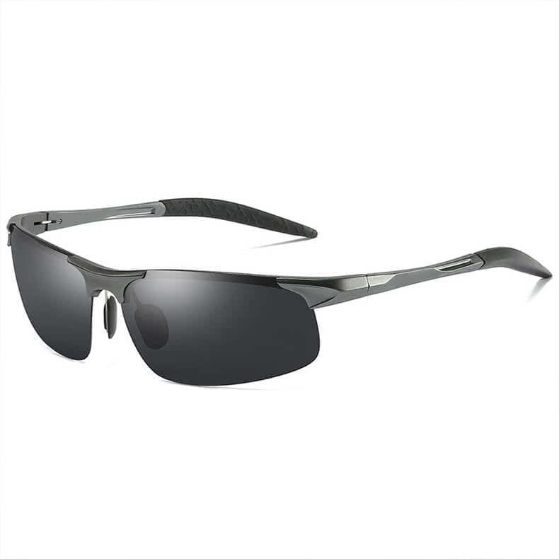 2023Men's Photochromic Sunglasses with Anti-glare Polarized Lens